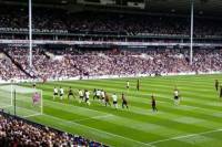 Tottenham Hotspur Football Match at White Hart Lane Stadium