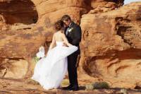 Valley of Fire Wedding with Luxury Transportation and Photographer