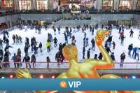 Viator VIP: Rockefeller Center Ice Skating Experience and Top of the Rock Observation Deck