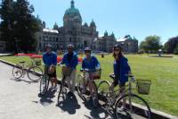 Victoria Castles and Neighborhoods Bike Tour