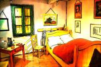 Vincent Van Gogh 'The Bedroom' Exposition in Amsterdam