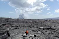 Volcanoes National Park and Waterfall Red Lava Glow Viewing Tour from Hilo