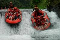 White Water Rafting at Telaga Waja River