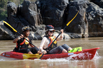 2-Day Mekong River Kayaking Tour including Village Homestay from Luang Prabang