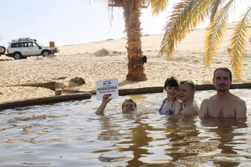 4 Night Siwa Oasis and White Desert Tour from Hughada