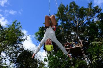 Adventure Combo from Cancun: Buggy Ride, Zipline, Hanging Bridges and Cenote Swim