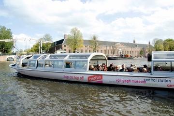 Amsterdam Canal Boat Hop-On Hop-Off Tour with Rijksmuseum Ticket