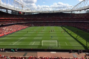 Arsenal Football Match at Emirates Stadium