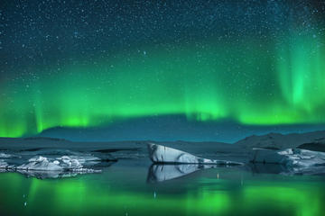 Aurora Hunting Guided Tour near Vatnajokull Glacier from Hofn