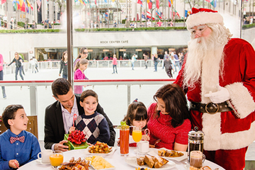 Breakfast with Santa and Ice Skating Session at Rockefeller Center