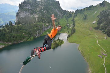 Bungy Jumping from Stockhorn Cable Car from Interlaken