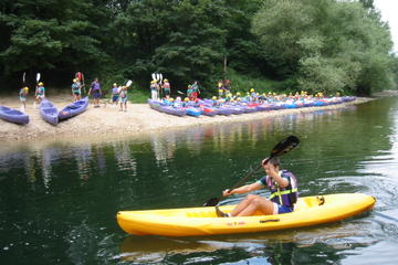 Canoeing the Sella River in the Asturias Region