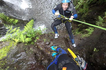 Canyoning at Ribeira dos Caldeirões - Half Day