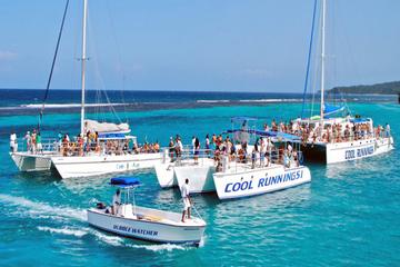 Catamaran Party Cruise and Dunn's River Falls Tour from Montego Bay and Grand Palladium