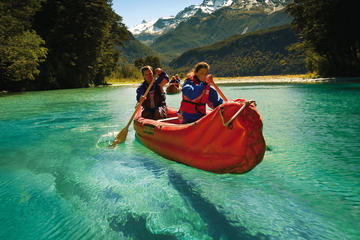 Dart River 'Funyak' Canoe and Jet Boat Tour from Queenstown