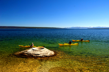 Day Paddle on Yellowstone Lake