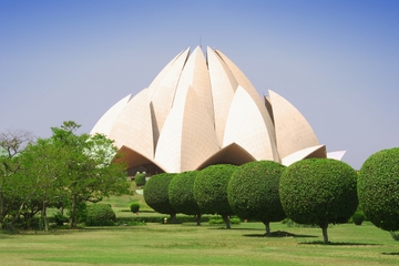 Delhi Morning Temple Tour Including Kalkaji Temple, Lotus Temple and ISKCON Temple with Breakfast