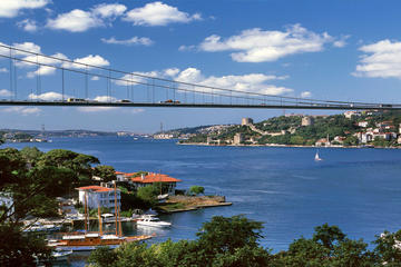 Europe to Asia From The Bosphorus In Istanbul