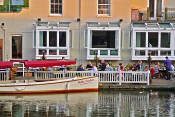 Exquisite Three Course Riverside Dining with Sundowner Cruise