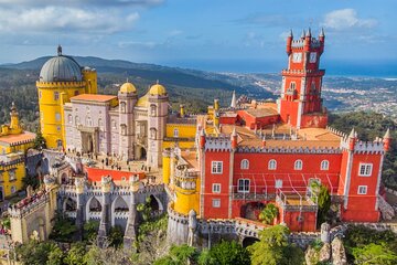 Small group tour to Sintra, Pena Palace, pass by Regaleira, Cabo Roca, Cascais