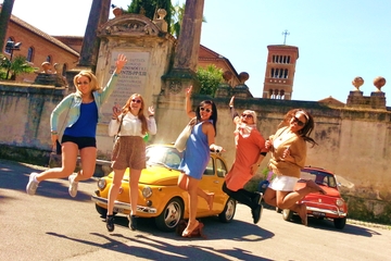 FIAT 500 Vintage Tour and the 7 Hidden Gems of Rome