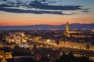 Florence Palazzo Vecchio and Arnolfo Tower Sunset Tour with Optional Dinner or Aperitivo