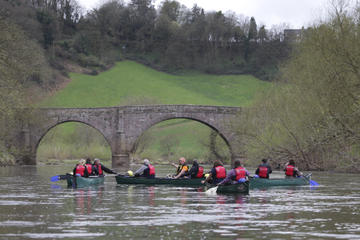 Full day Guided Canoe Trip down the River Wye