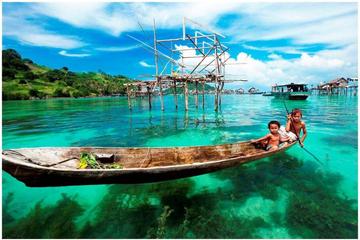 Gayang Trails Fishing Village Crab Catching and Batik Painting from Kota Kinabalu