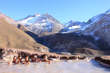 Glacier Hike and Baños Colina Hot Springs from Santiago