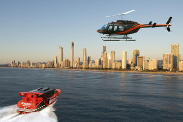 Gold Coast Ocean Jet Thrill Ride and Helicopter Tour