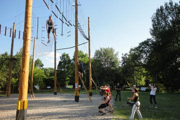 Half-Day Low Ropes And High Ropes Course in Prague