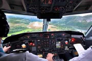 Landing Challenge in a Flight Simulator at Birmingham Airport