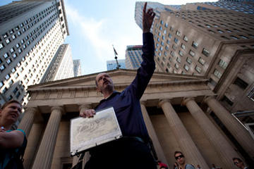 New York City and Wall Street Financial Crisis Tour