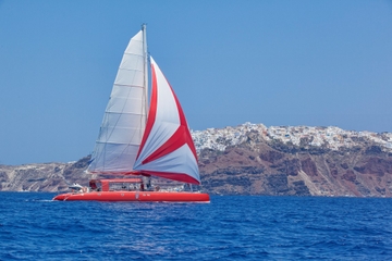 Ocean Voyager 74 Santorini Sailing Day Trip