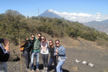 Pacaya Volcano Tour and Hot Springs with Lunch from Antigua