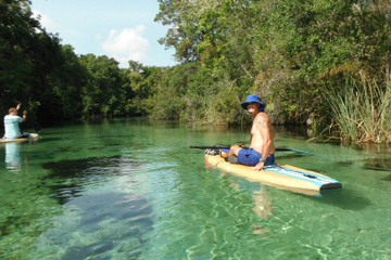 Paddleboard Tour of St Petersburg's Spring River