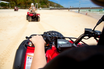 Playa Rincon ATV Tour and Swim from Samaná