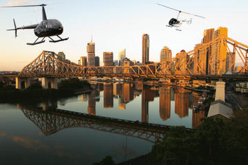 Private Brisbane Twilight Helicopter Tour