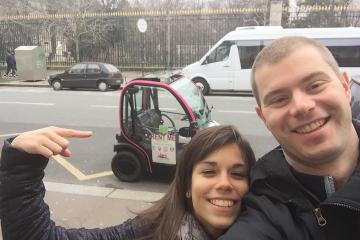 Private Electric Car Video Tour of Paris