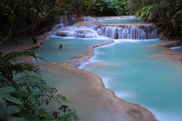 Private Tour: Kuang Si Falls and Local Villages from Luang Prabang