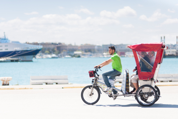 Private Tour: Rickshaw City Tour in Bari