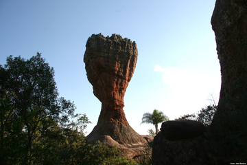 Private Vila Velha Park and Furnas in Ponta Grossa from Curitiba