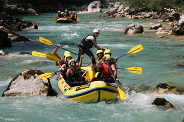 Rafting in Soca River