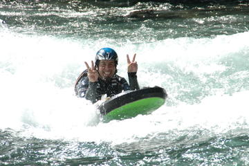 Riverboarding on the River Sjoa