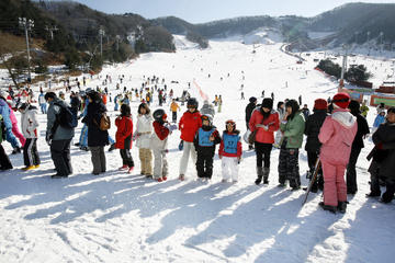 Full-Day Ski Package at Elysian Gangchon Ski Resort