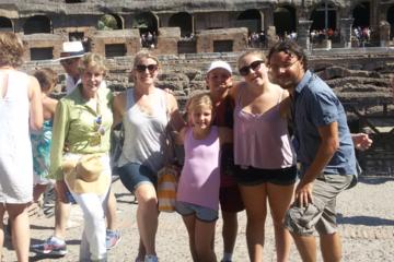 Skip the line: Colosseum Kids and Grandpa Private Tour