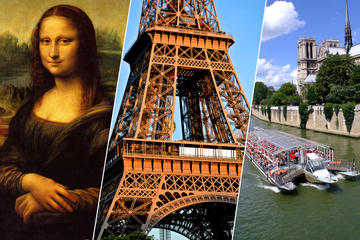 Skip the Line: Eiffel Tower Summit, Louvre Museum and Cruise