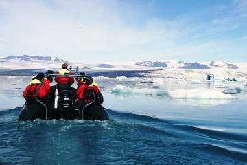 Small-Group Glacier Lagoon Day Trip from Reykjavik with Boat Ride