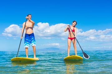 St Martin Stand-Up Paddleboard Lesson