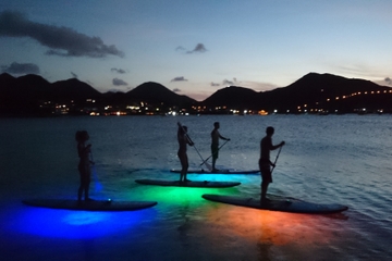 St Martin Sunset Paddleboarding Tour